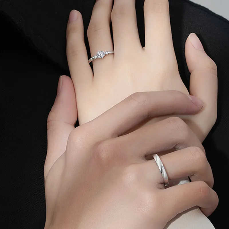 CHIC-ZONE 999 Fine Silver Rings Unisex-1