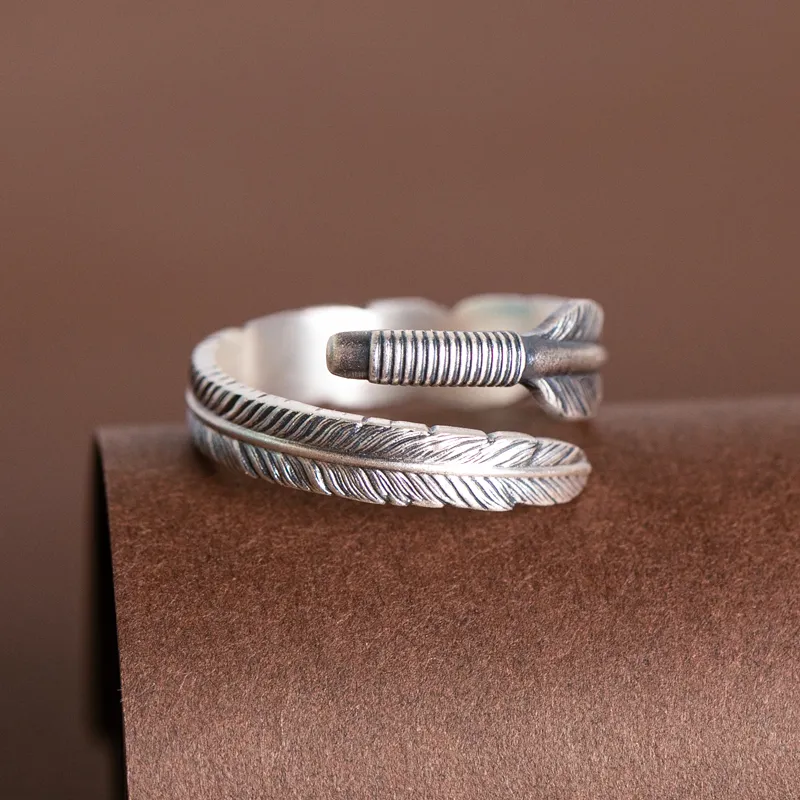 CHIC ZONE S 999 Fine Silver Rings Unisex-5