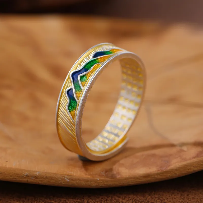CHIC ZONE 999 Fine Silver Rings Women's-3