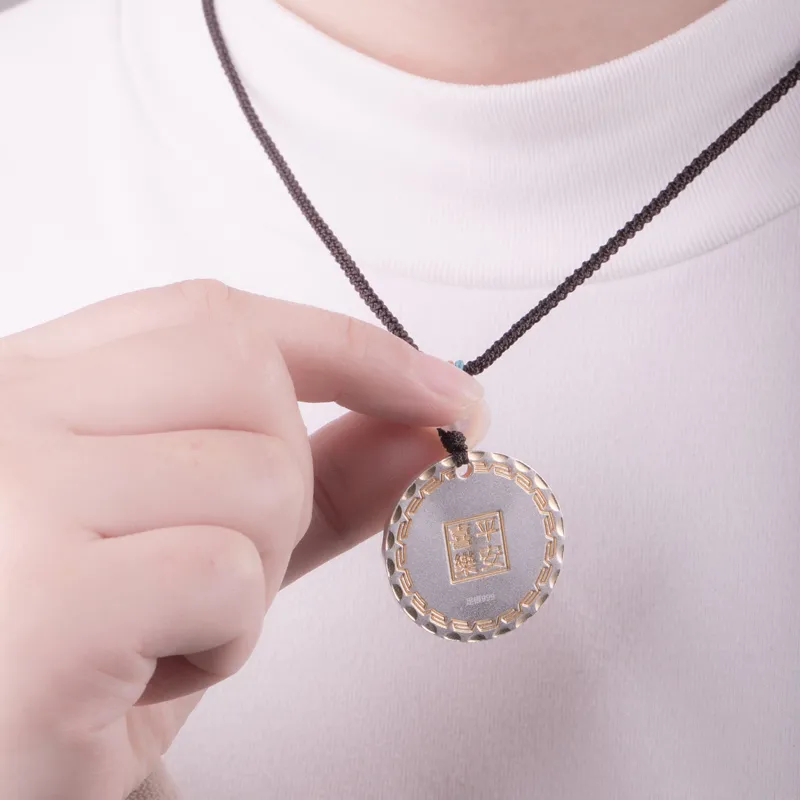CHIC ZONE 999 Fine Silver Pendants Unisex-5