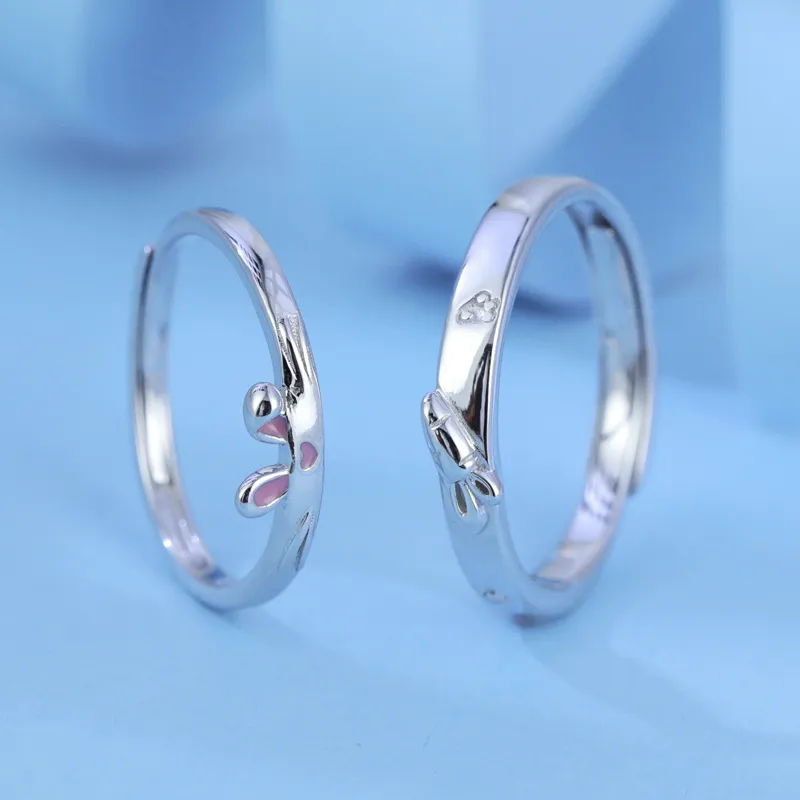 CHIC ZONE 990 Silver Rings Unisex-4