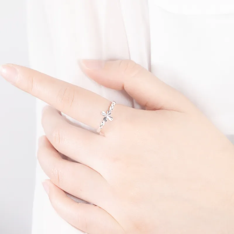 CHIC ZONE 999 Fine Silver Rings Women's-3