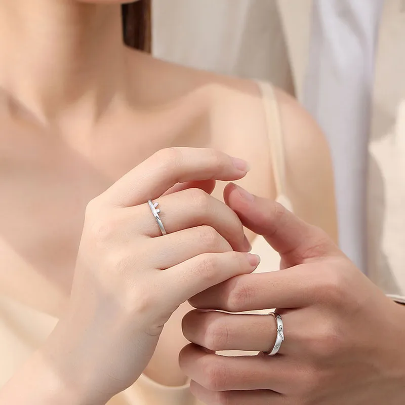 CHIC ZONE 990 Silver Rings Unisex-2