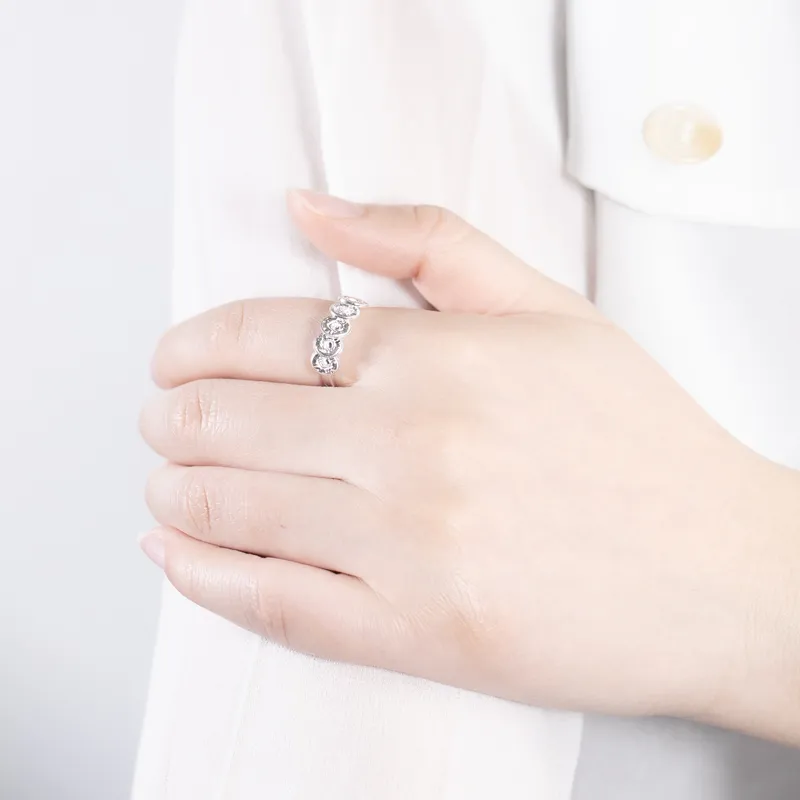 CHIC ZONE 999 Fine Silver Rings Women's-11