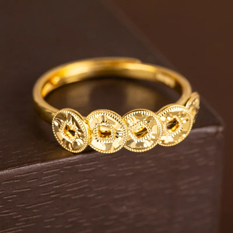 CHIC ZONE 999 Fine Silver Rings Women's-6