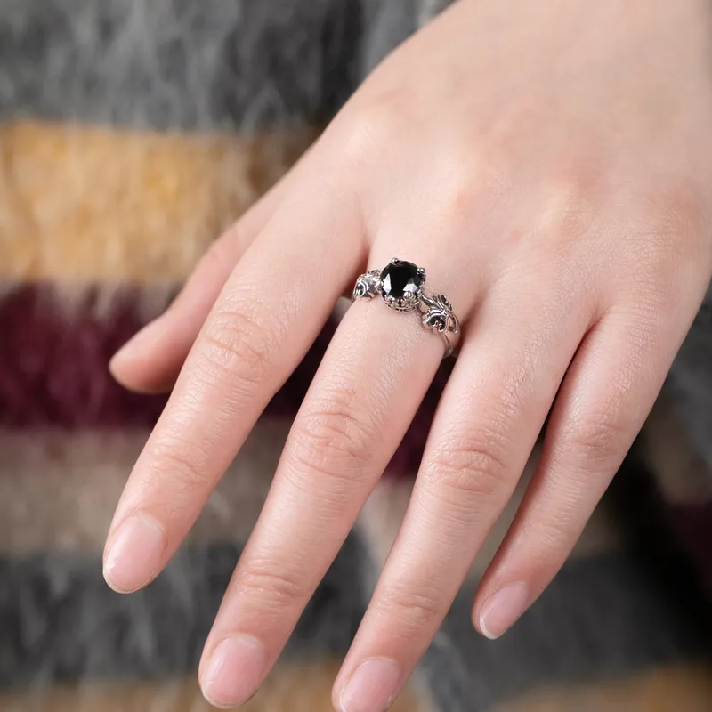 CHIC ZONE Natural Agate Rings Unisex-4