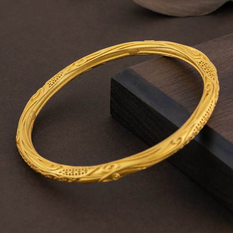 CHIC ZONE 999 Fine Silver Bangles Unisex-6