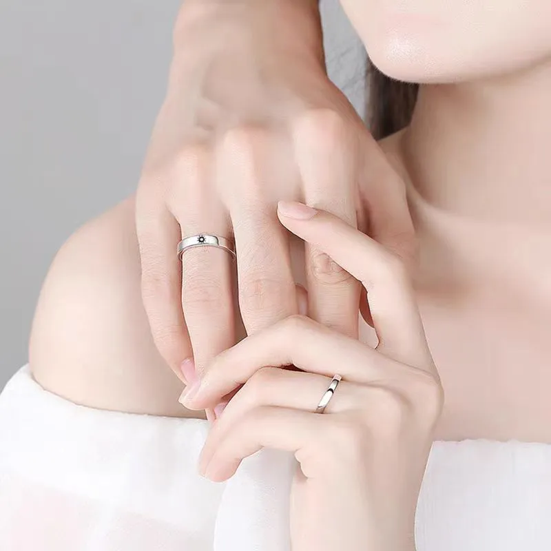 CHIC ZONE 999 Fine Silver Rings Women's-1