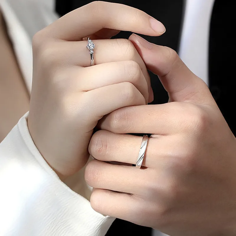 CHIC-ZONE 999 Fine Silver Rings Unisex-2