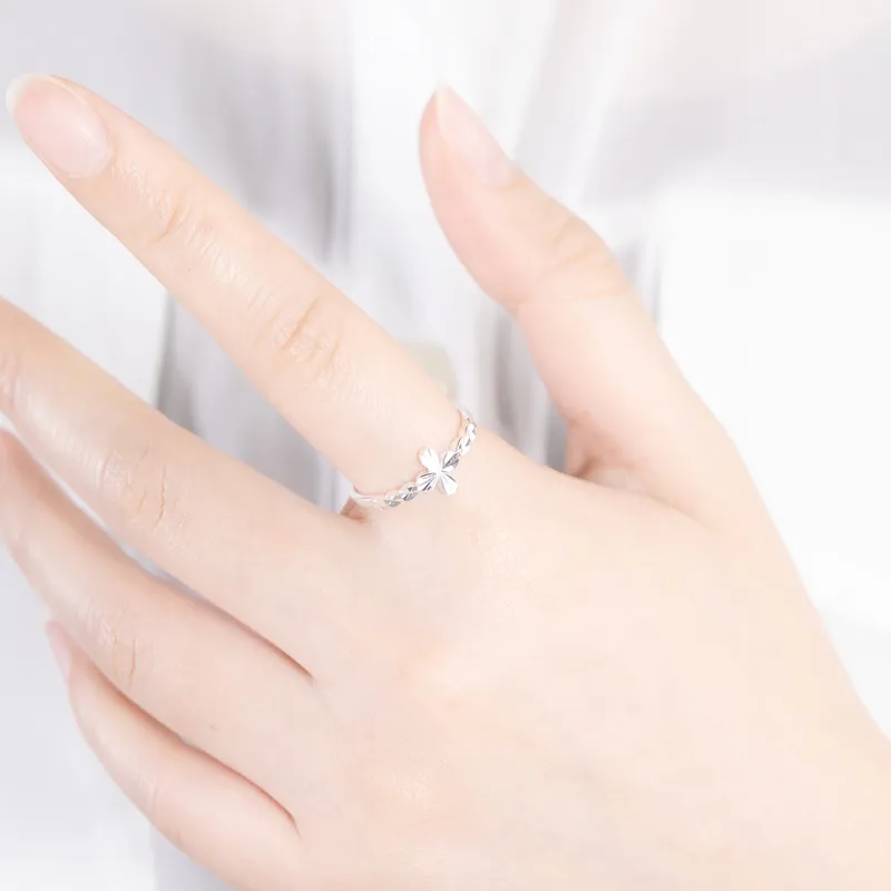 CHIC ZONE 999 Fine Silver Rings Women's-1