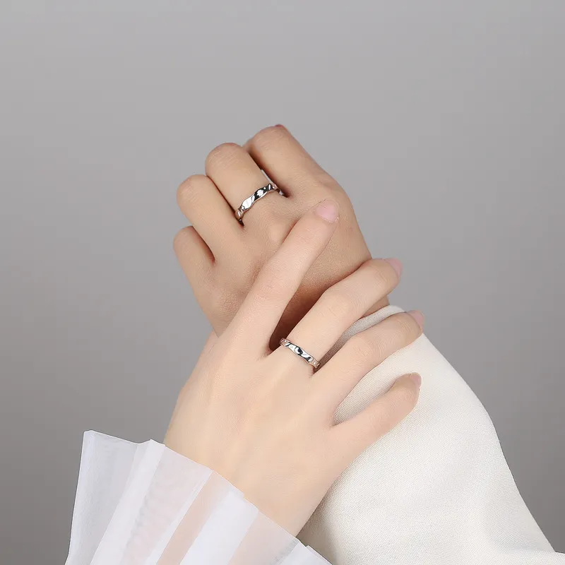CHIC ZONE 999 Fine Silver Rings Unisex-2