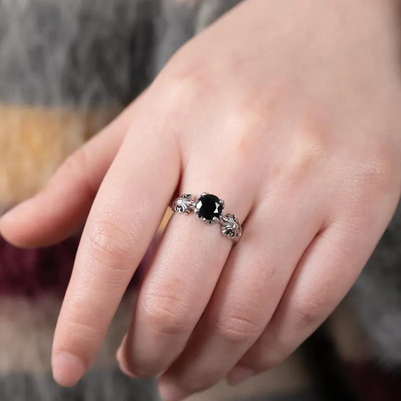 CHIC ZONE Natural Agate Rings Unisex-5