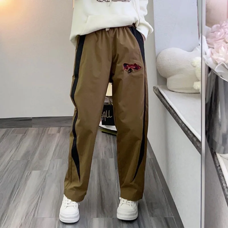 Magmode Casual Pants Unisex Khaki-4