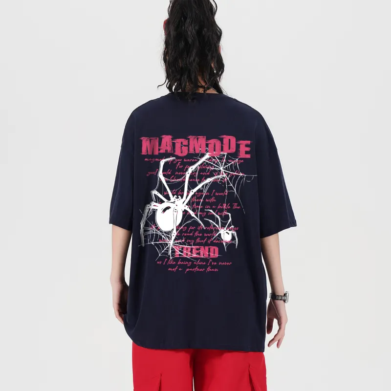 Magmode T-Shirt Unisex Navy Blue-2