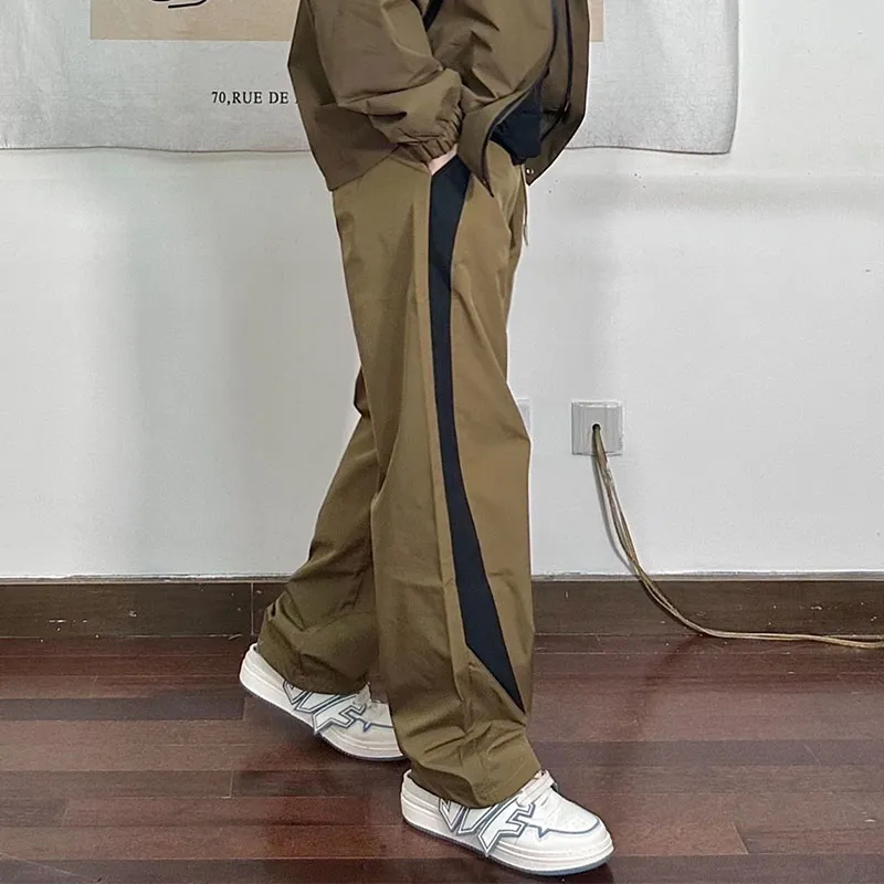 Magmode Casual Pants Unisex Khaki-6