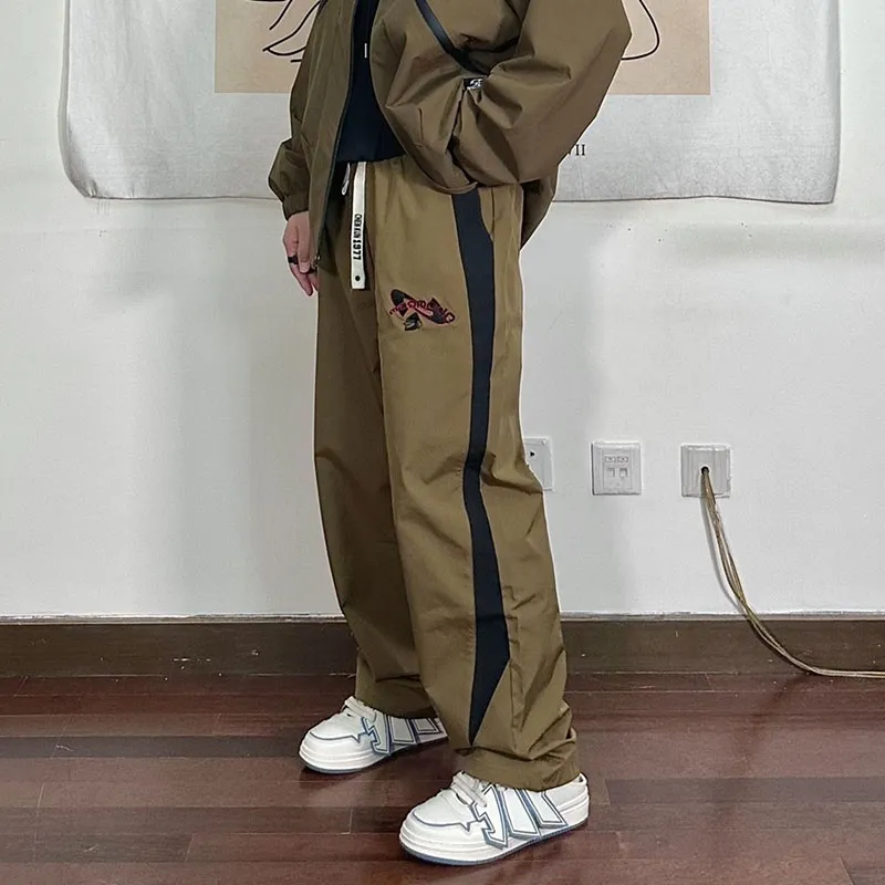 Magmode Casual Pants Unisex Khaki-8