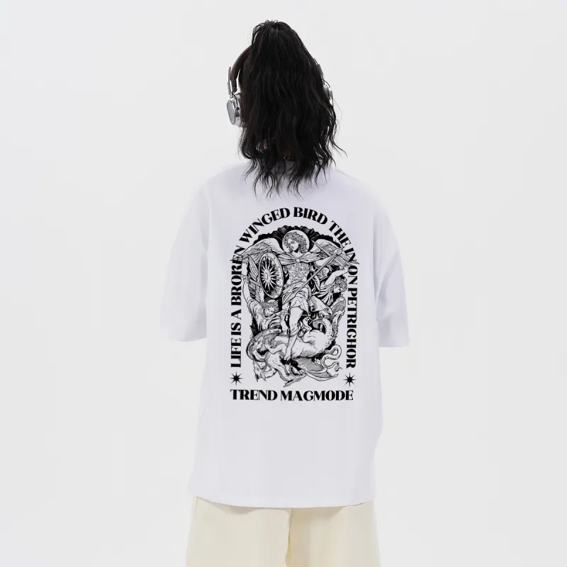 Magmode T-Shirt Unisex Navy Blue-5