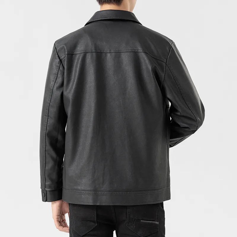 Magmode Leather Jacket Unisex Black-4