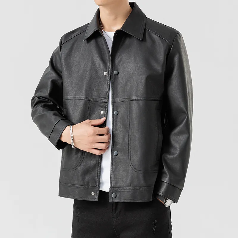 Magmode Leather Jacket Unisex Black-2