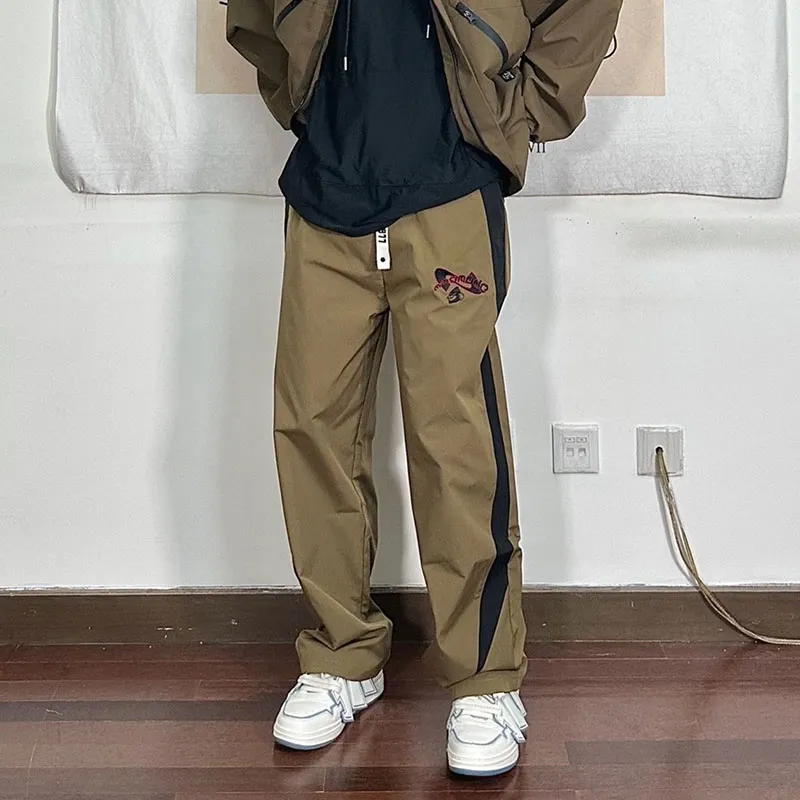 Magmode Casual Pants Unisex Khaki-7