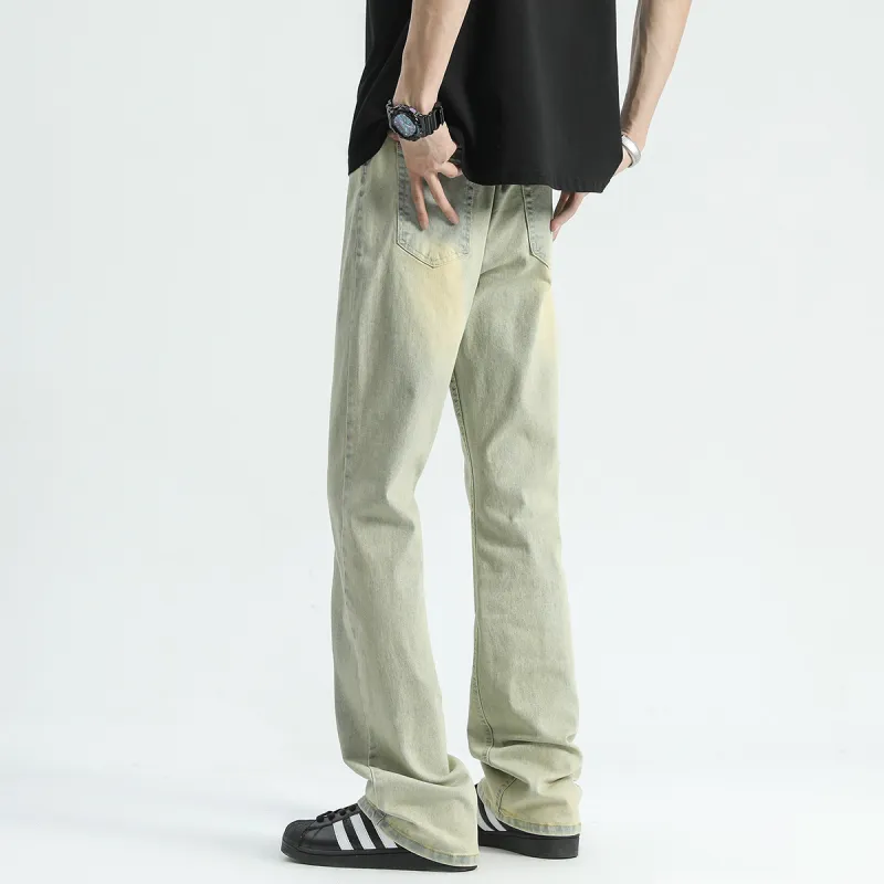 Magmode Jeans Unisex Yellow Mud-3