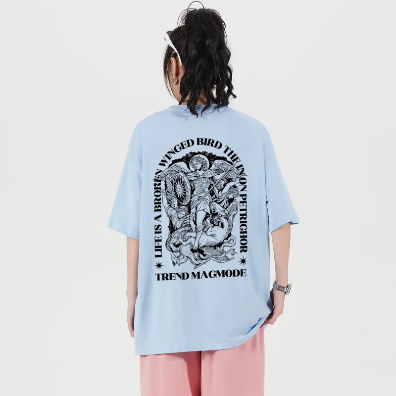Magmode T-Shirt Unisex Navy Blue-14