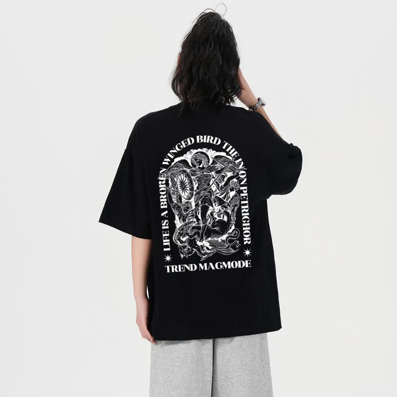 Magmode T-Shirt Unisex Navy Blue-11