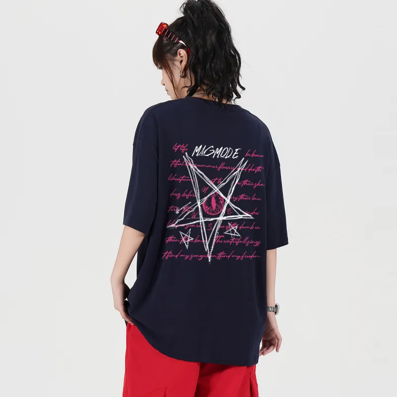 Magmode T-Shirt Unisex Navy Blue-3