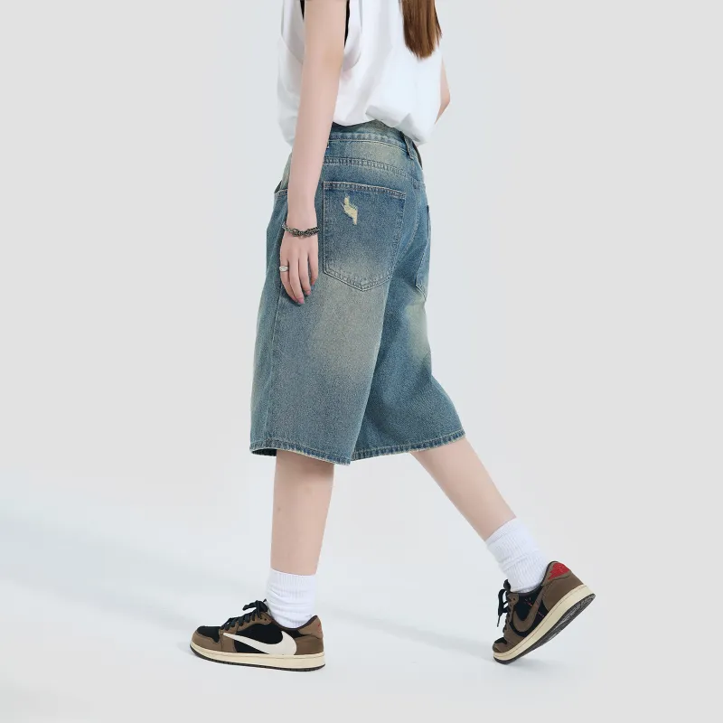 PMET Denim Shorts Unisex-3