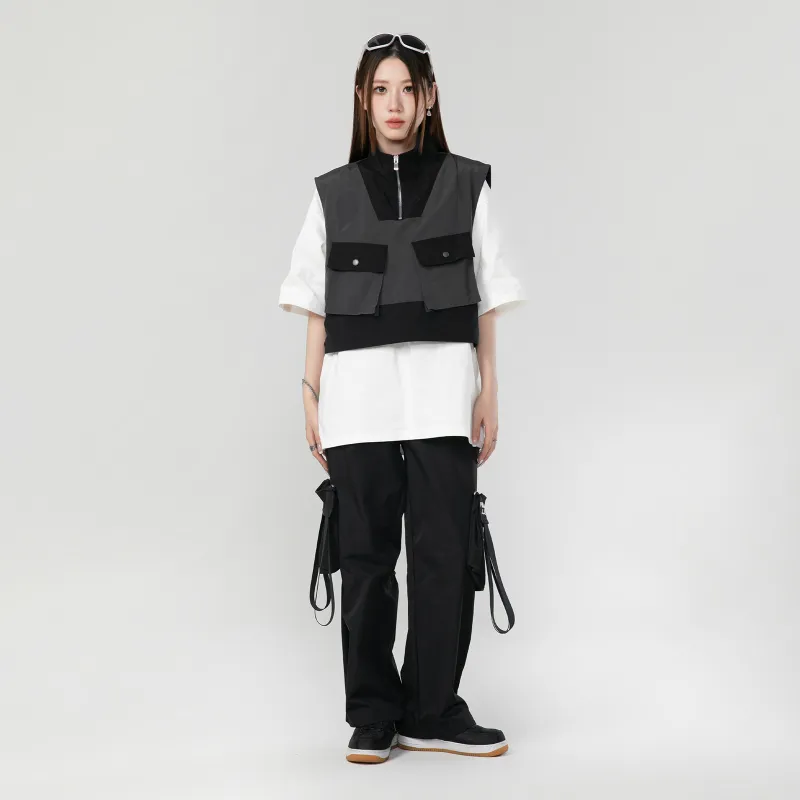 PMET Vests Unisex Black-7