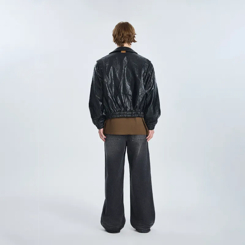PMET Deconstruction Trendy Loose Fit Coat Unisex-4