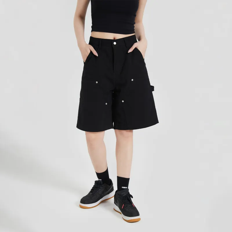 PMET Multi-faceted Player Series Denim Shorts Unisex-2