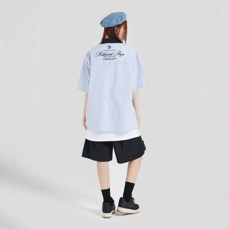 PMET Multi faceted Player Series Shirts Unisex Blue-4