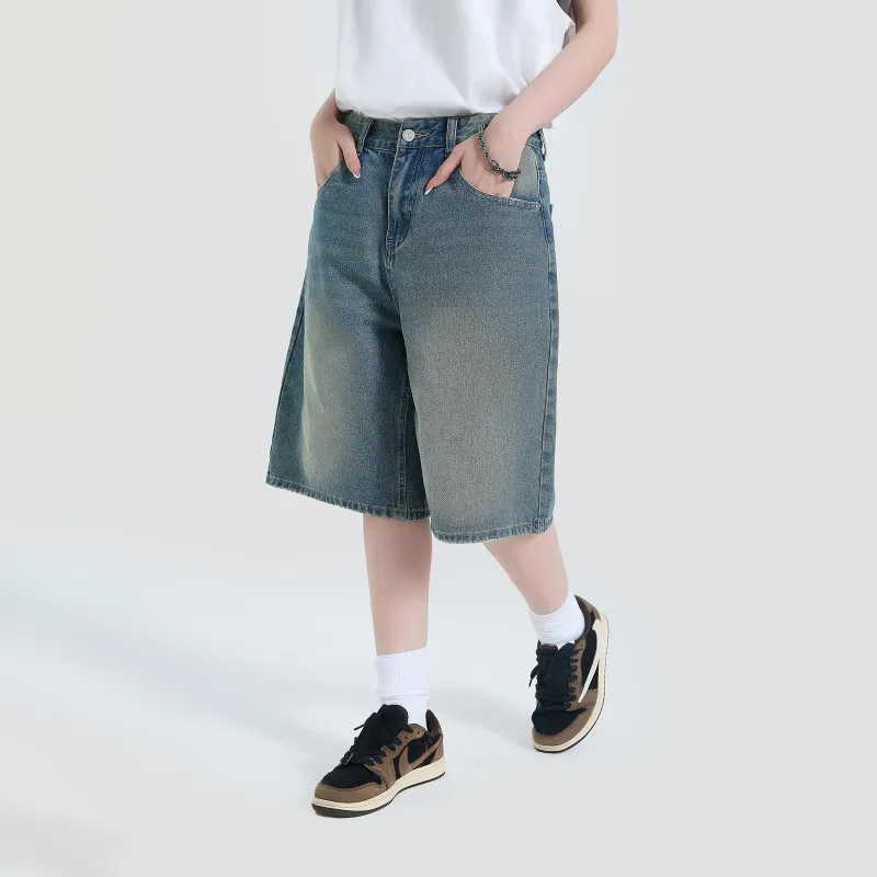 PMET Denim Shorts Unisex-2