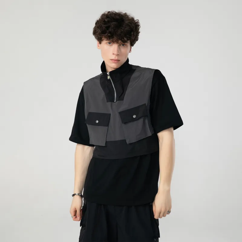 PMET Vests Unisex Black-4