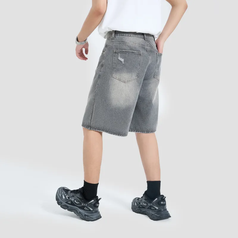 PMET Denim Shorts Unisex-9