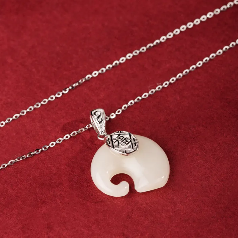 DOWER&HALL Chalcedony Necklaces Women's-3