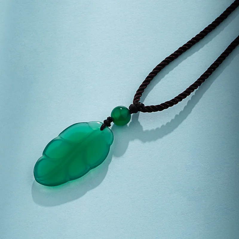 DOWER&HALL Chalcedony Necklaces Unisex-7
