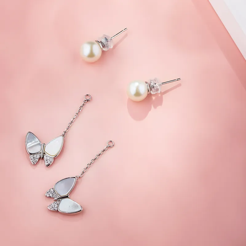 CLORIS YING Freshwater Pearl Earrings Women's-2