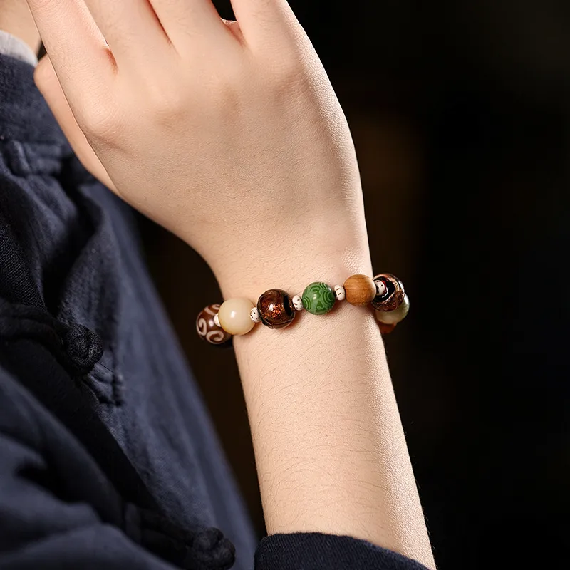 DOWER&HALL Bodhi Root Bracelets Unisex-1