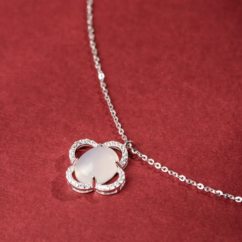 DOWER&HALL Chalcedony Necklaces Women's-2