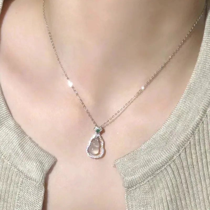 DOWER&HALL Chalcedony Necklaces Women's-3