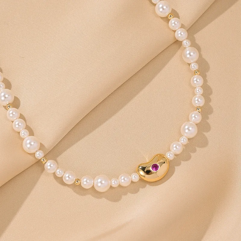 CLORIS YING Shell Beads Alloy Necklaces Women's-2