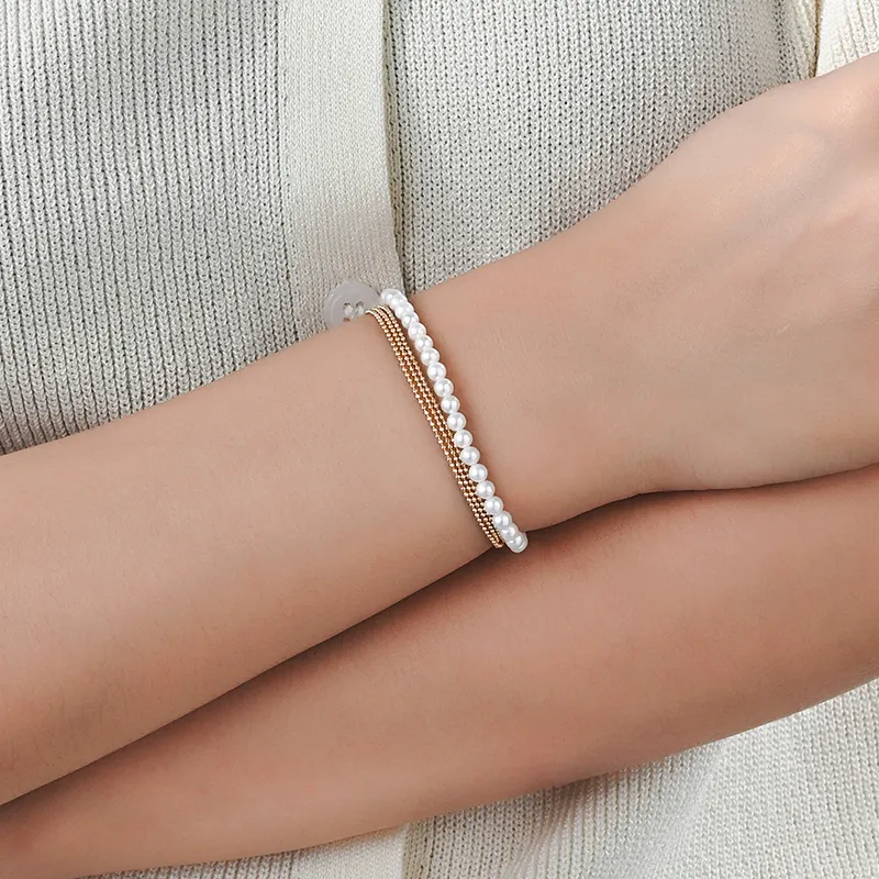 DOWER&HALL Pearl Bracelets Women's-3