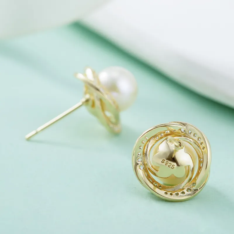 CLORIS YING Freshwater Pearl Earrings Women's-4