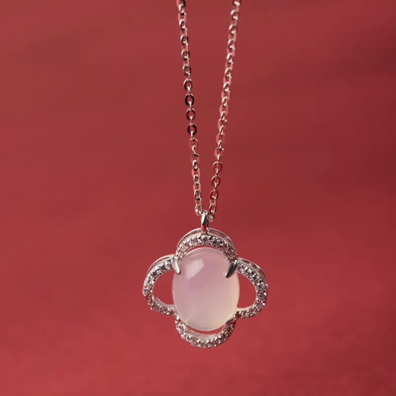 DOWER&HALL Chalcedony Necklaces Women's-3