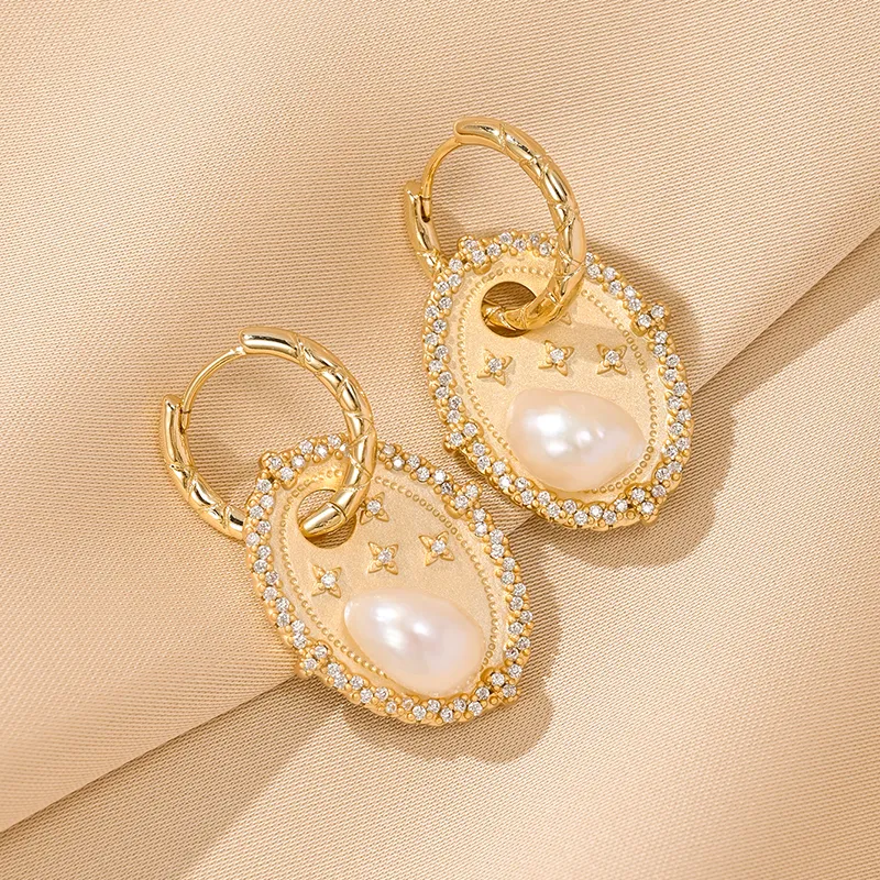 CLORIS YING 925 Sterling Silver Stud Earrings Women's-1