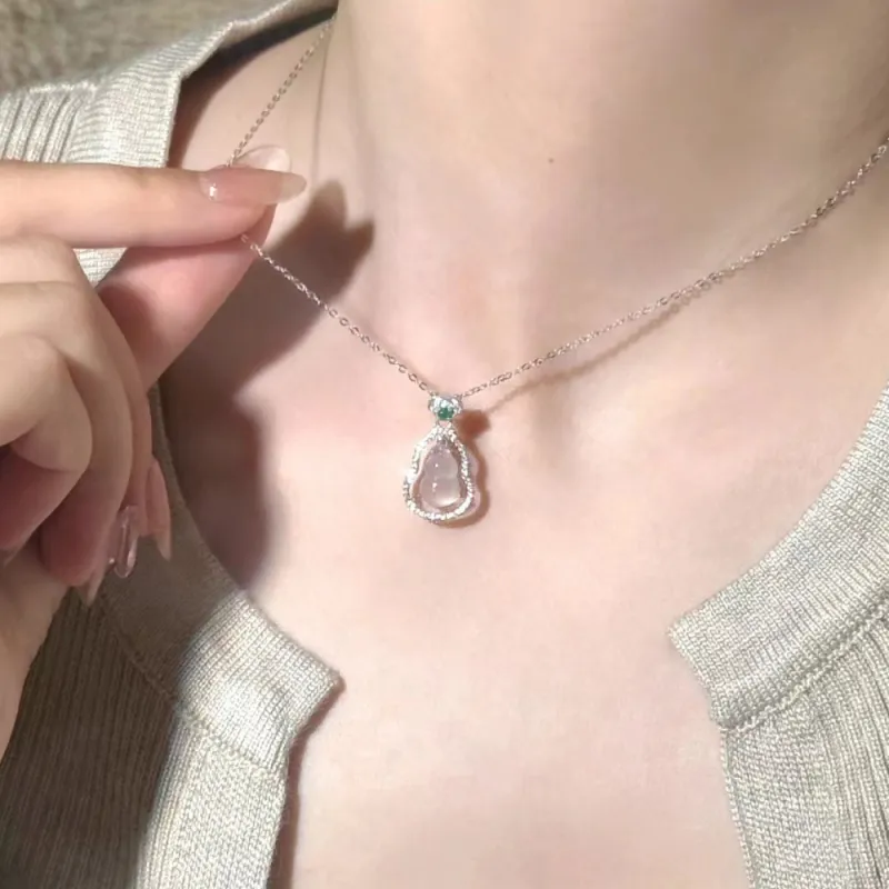 DOWER&HALL Chalcedony Necklaces Women's-2
