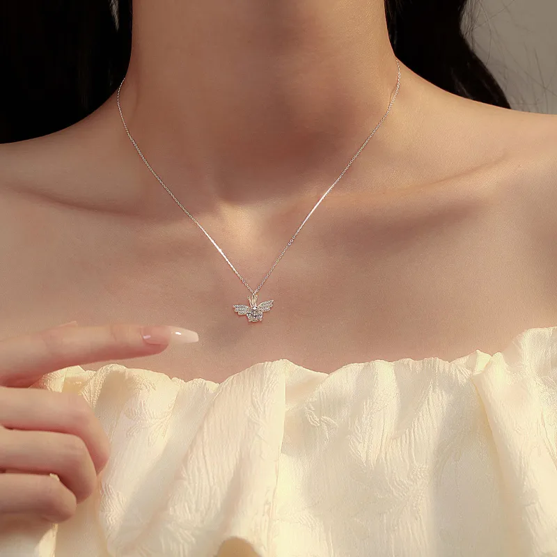 MISS WEI 999 Fine Silver Necklaces Women's-1