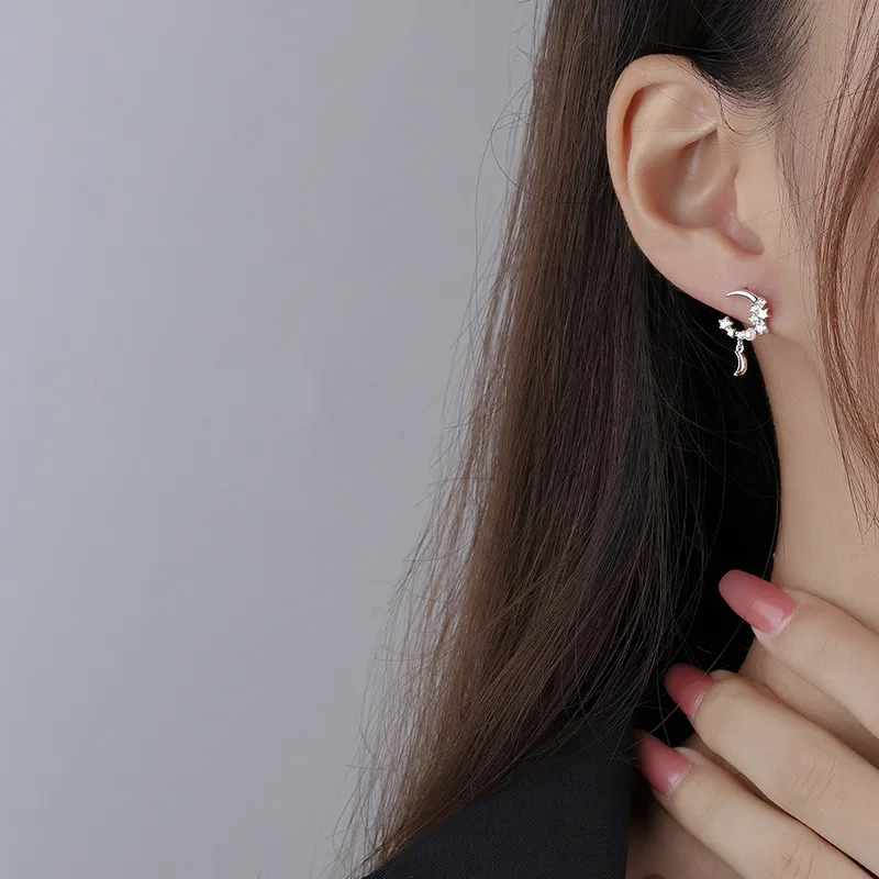 MISS WEI 999 Fine Silver Earrings Women's-3